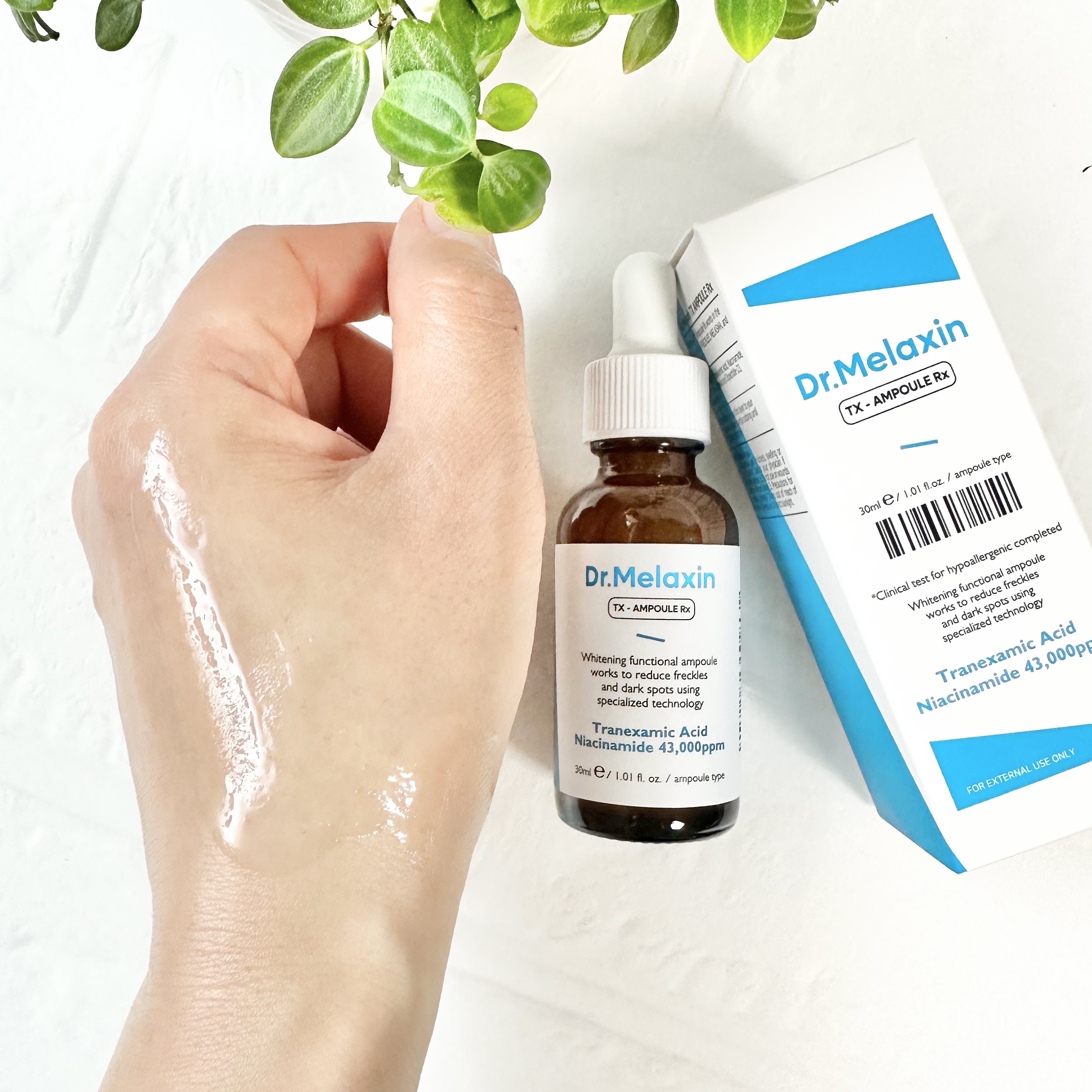 TXアンプルRX＋TXクリーム/Dr.Melaxin/スキンケアキットを使ったクチコミ（3枚目）