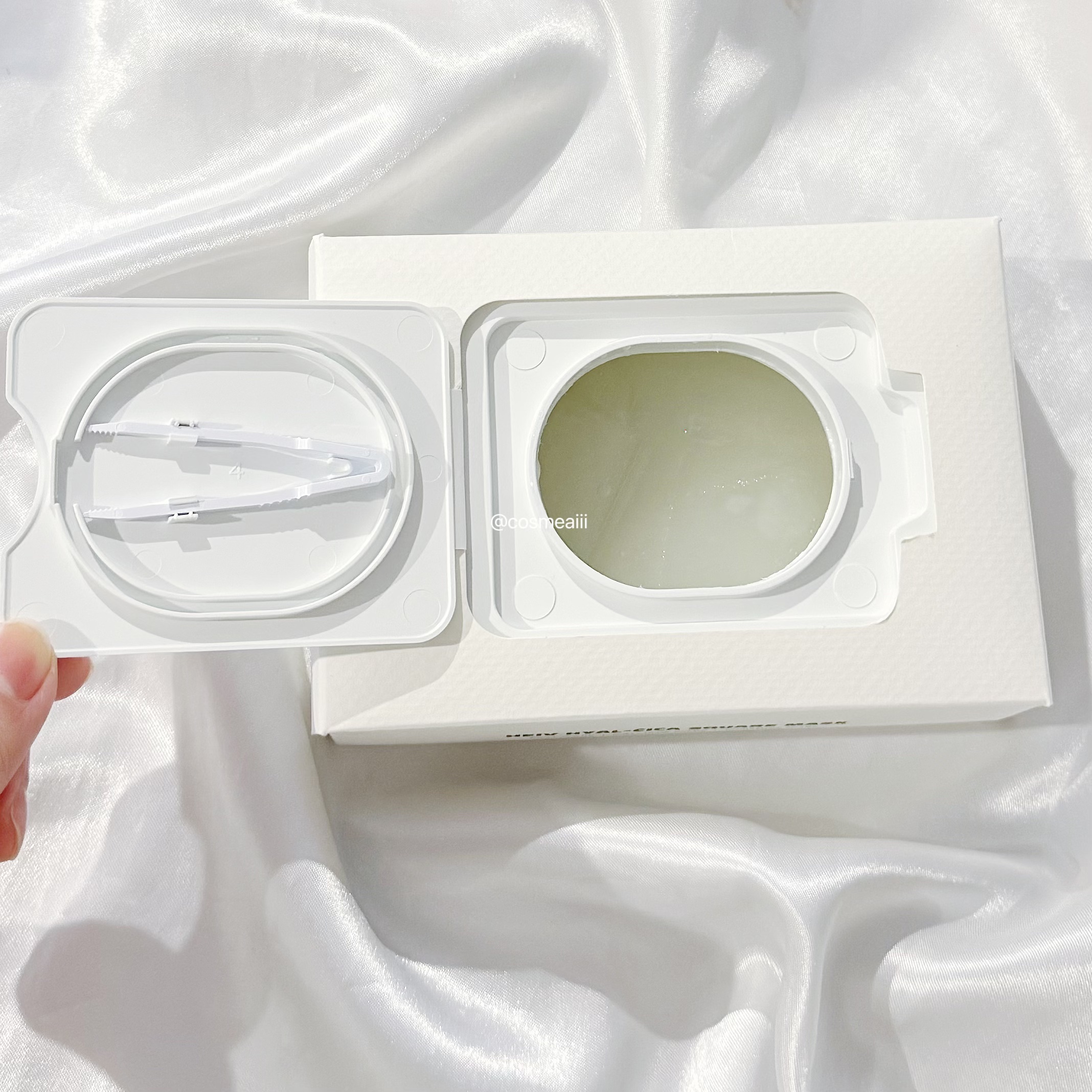 ヒアルシカ スクエアマスク/HEIV/シートマスク・パックを使ったクチコミ（3枚目）