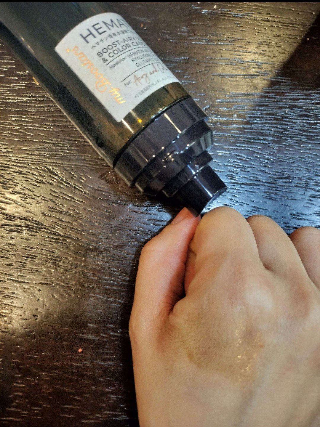 ヘマチン ブースター ミスト/マイブースターズ/ヘアマスク・ヘアパックを使ったクチコミ（3枚目）