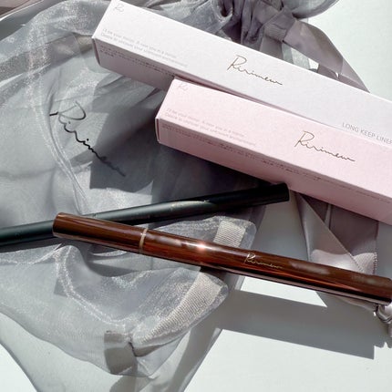 リリミュウ ロングキープライナー/Ririmew/リキッドアイライナーを使ったクチコミ(1枚目)