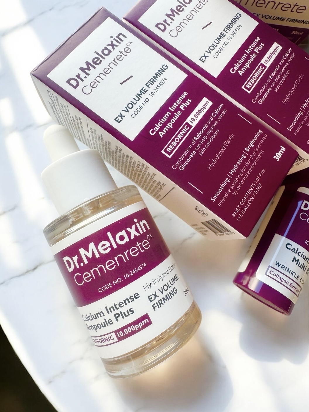 セメンリトカルシウムアンプル+セメンリトカルシウムクリーム/Dr.Melaxin/スキンケアキットを使ったクチコミ（2枚目）