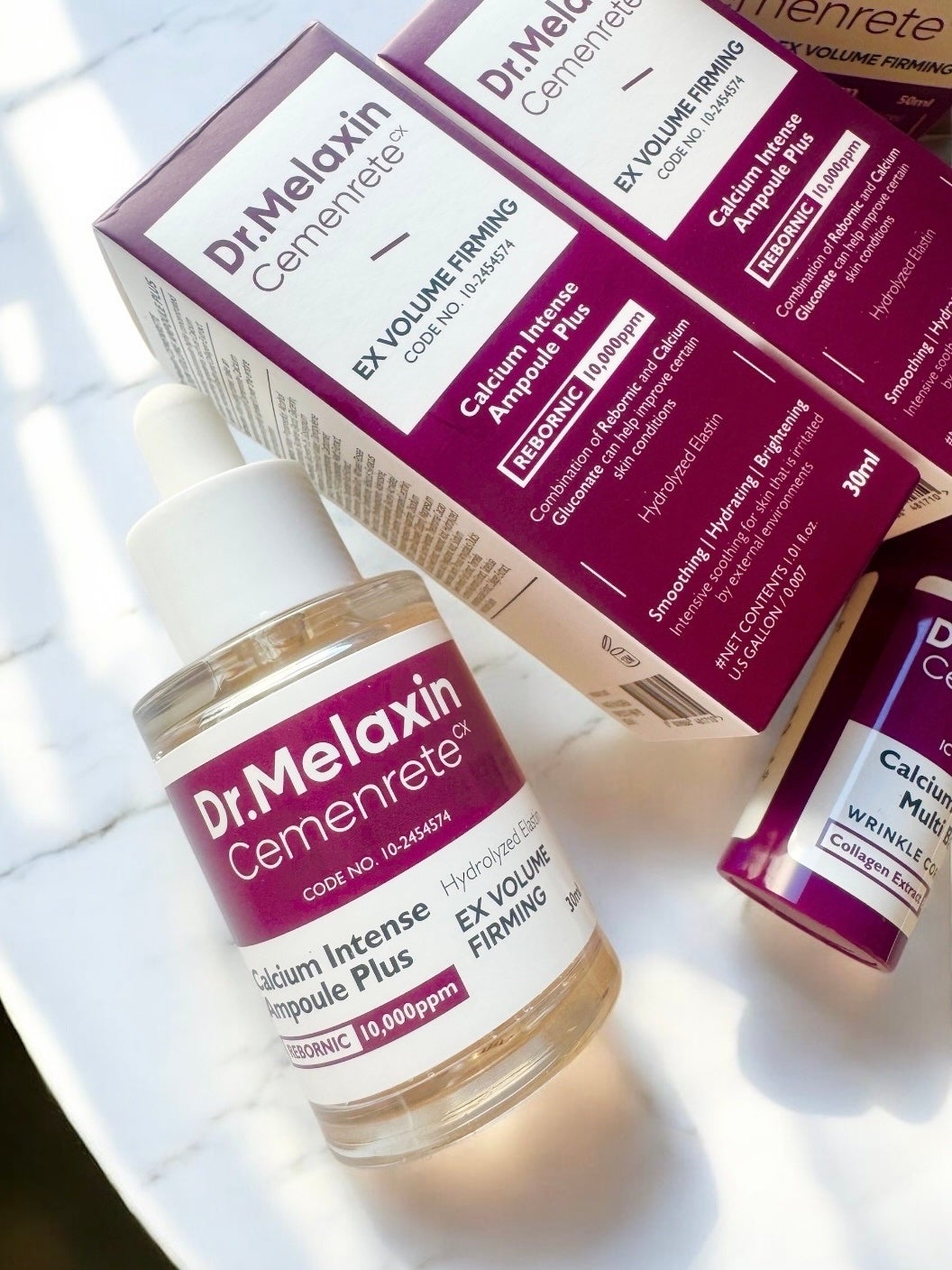 セメンリトカルシウムアンプル+セメンリトカルシウムクリーム/Dr.Melaxin/スキンケアキットを使ったクチコミ(2枚目)