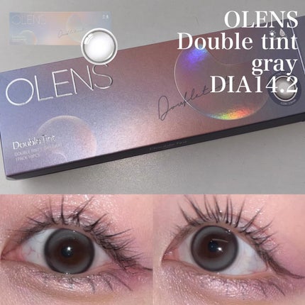 Double Tint 1day/OLENS/カラーコンタクトレンズを使ったクチコミ(2枚目)