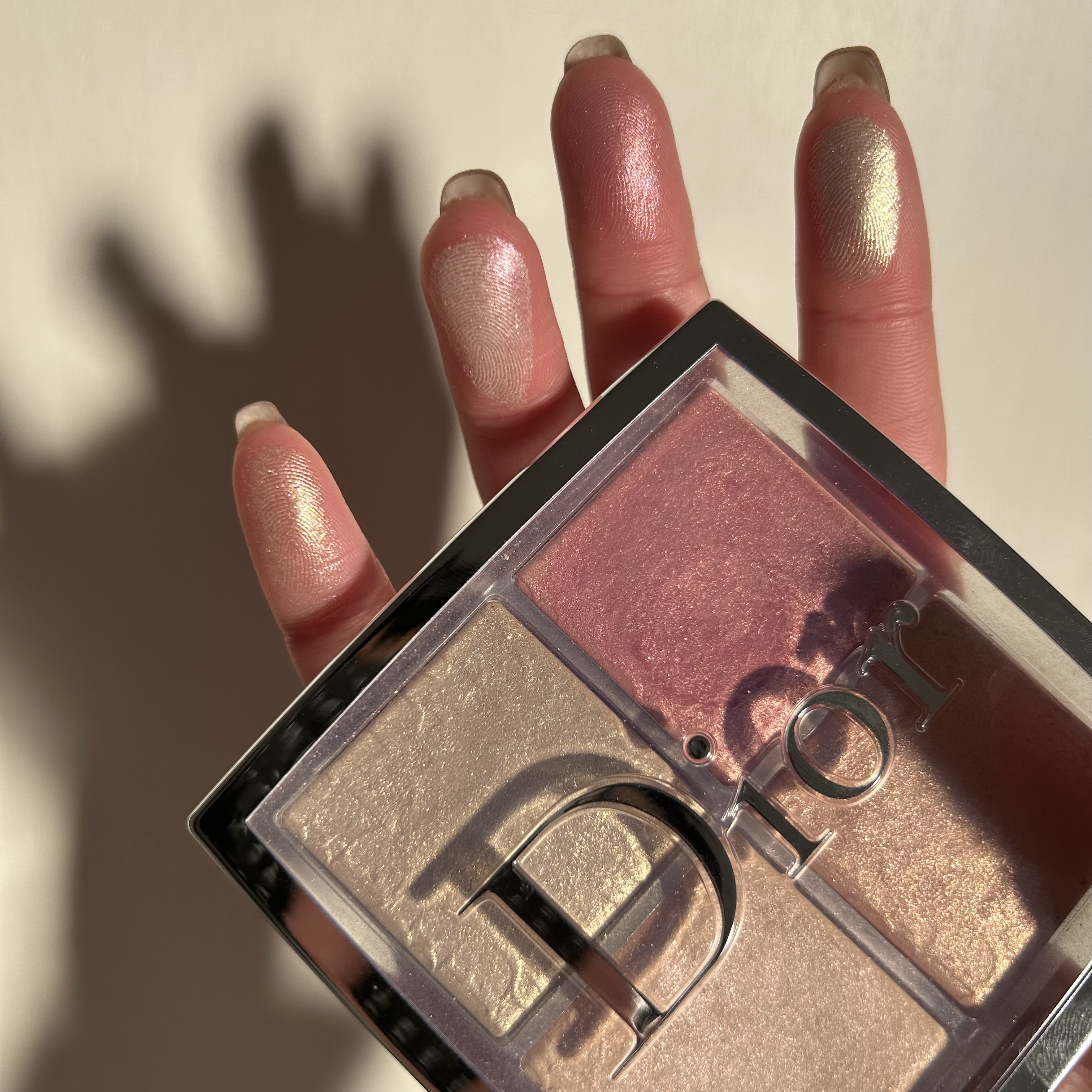 ディオール バックステージ フェイス グロウ パレット/Dior/ハイライトを使ったクチコミ（1枚目）