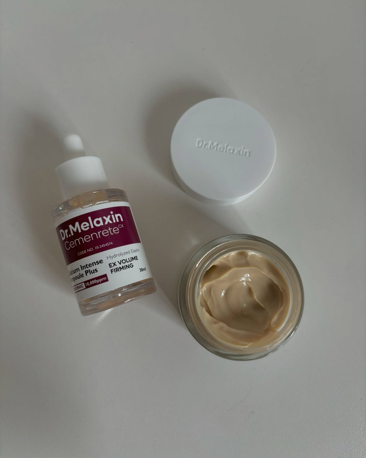 セメンリトカルシウムアンプル+セメンリトカルシウムクリーム/Dr.Melaxin/スキンケアキットを使ったクチコミ(1枚目)