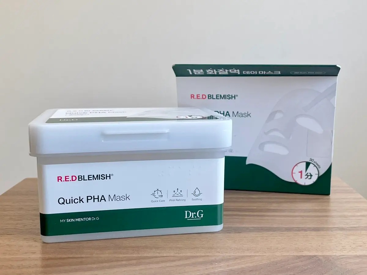 レッドブレミッシュクイックPHAシートマスク/Dr.G/シートマスク・パックを使ったクチコミ（1枚目）