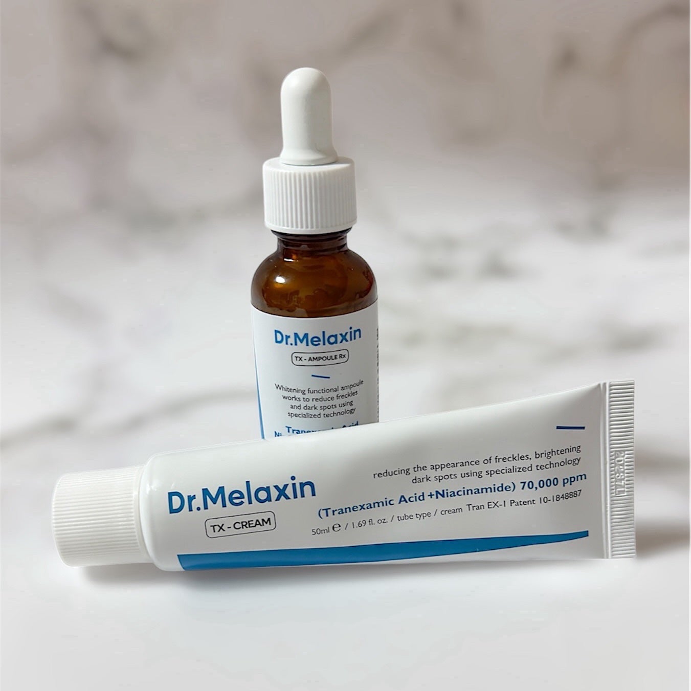 TXアンプルRX+TXクリーム/Dr.Melaxin/スキンケアキットを使ったクチコミ(1枚目)