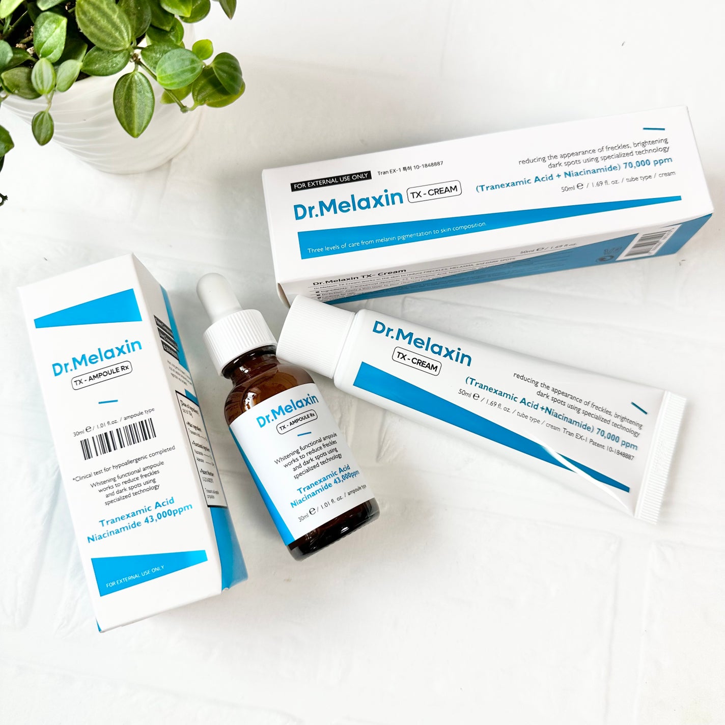 TXアンプルRX+TXクリーム/Dr.Melaxin/スキンケアキットを使ったクチコミ(6枚目)