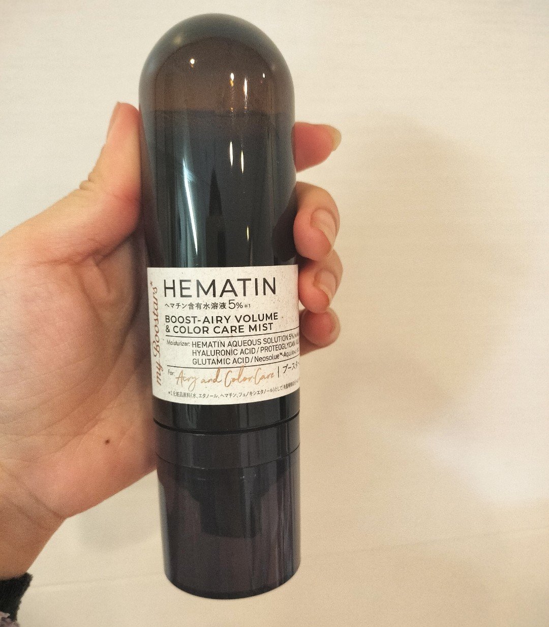 ヘマチン ブースター ミスト/マイブースターズ/ヘアマスク・ヘアパックを使ったクチコミ（1枚目）