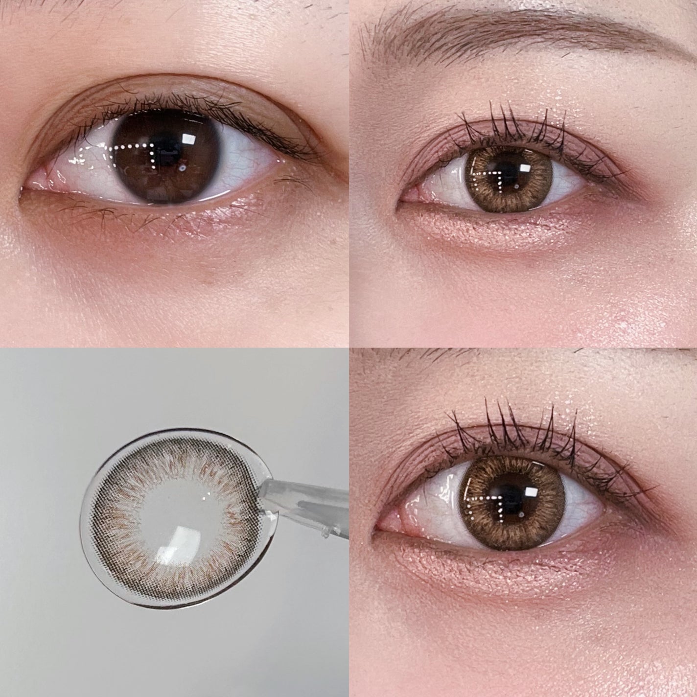 ラッキービッキー /MIMIC LENS/ワンデー(1DAY)カラコンを使ったクチコミ(2枚目)