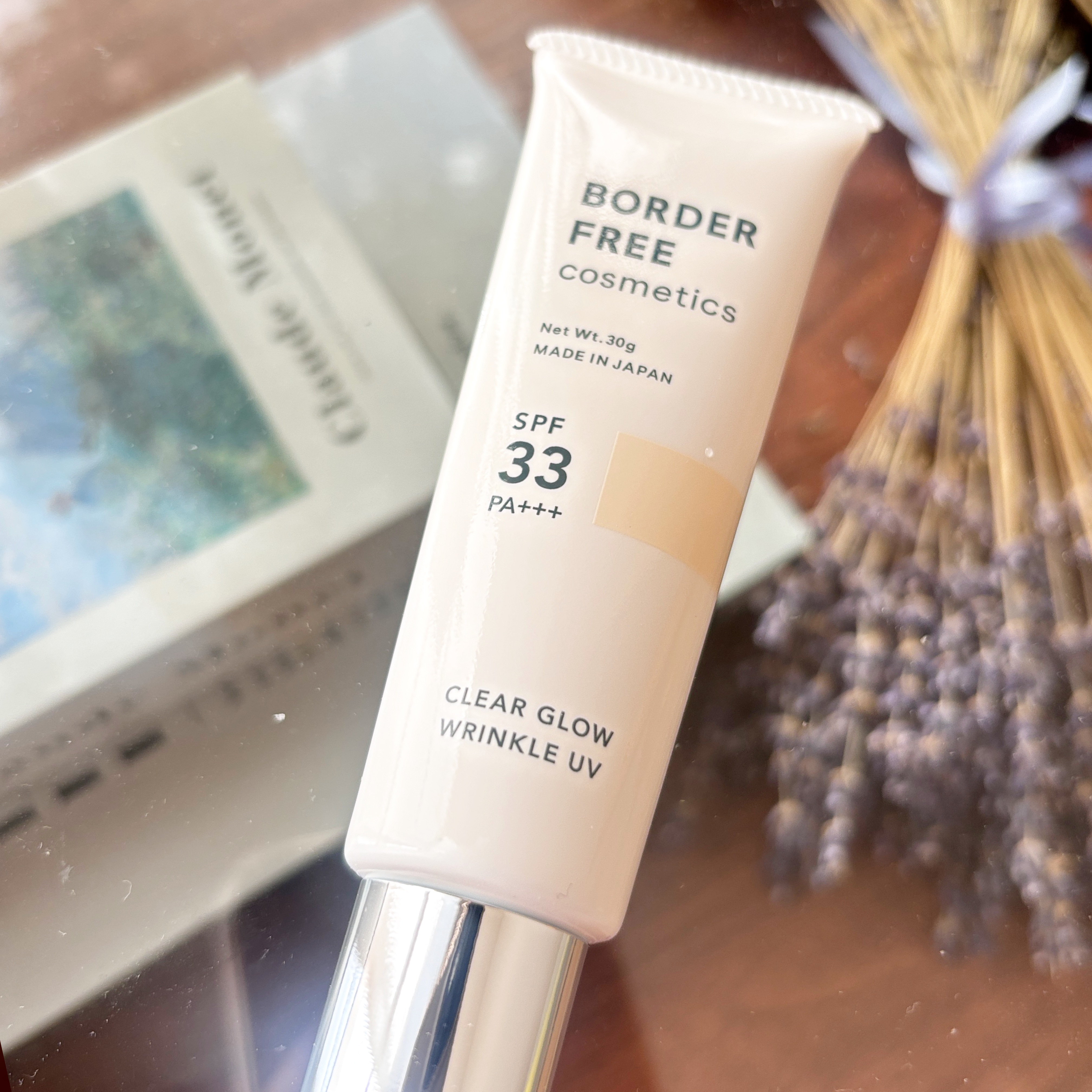 クリアグロウリンクルUV/BORDER FREE cosmetics/日焼け止め・UVケアを使ったクチコミ（1枚目）