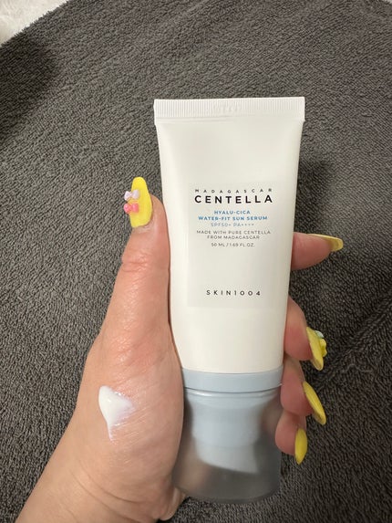 ヒアルーシカ ウォーターフィット サンセラム/SKIN1004/日焼け止めローションを使ったクチコミ(2枚目)