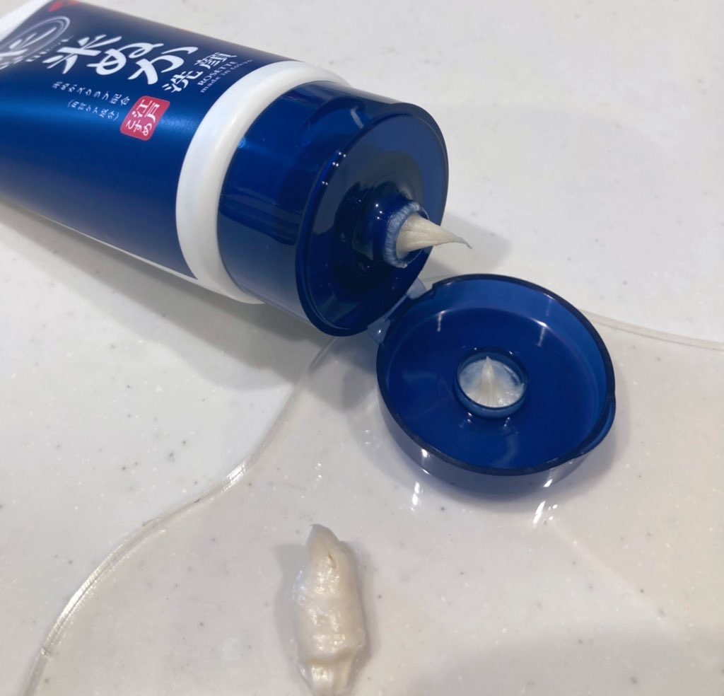 江戸こすめ 米ぬか*1洗顔[洗顔フォーム]/ロゼット/洗顔フォームを使ったクチコミ（2枚目）