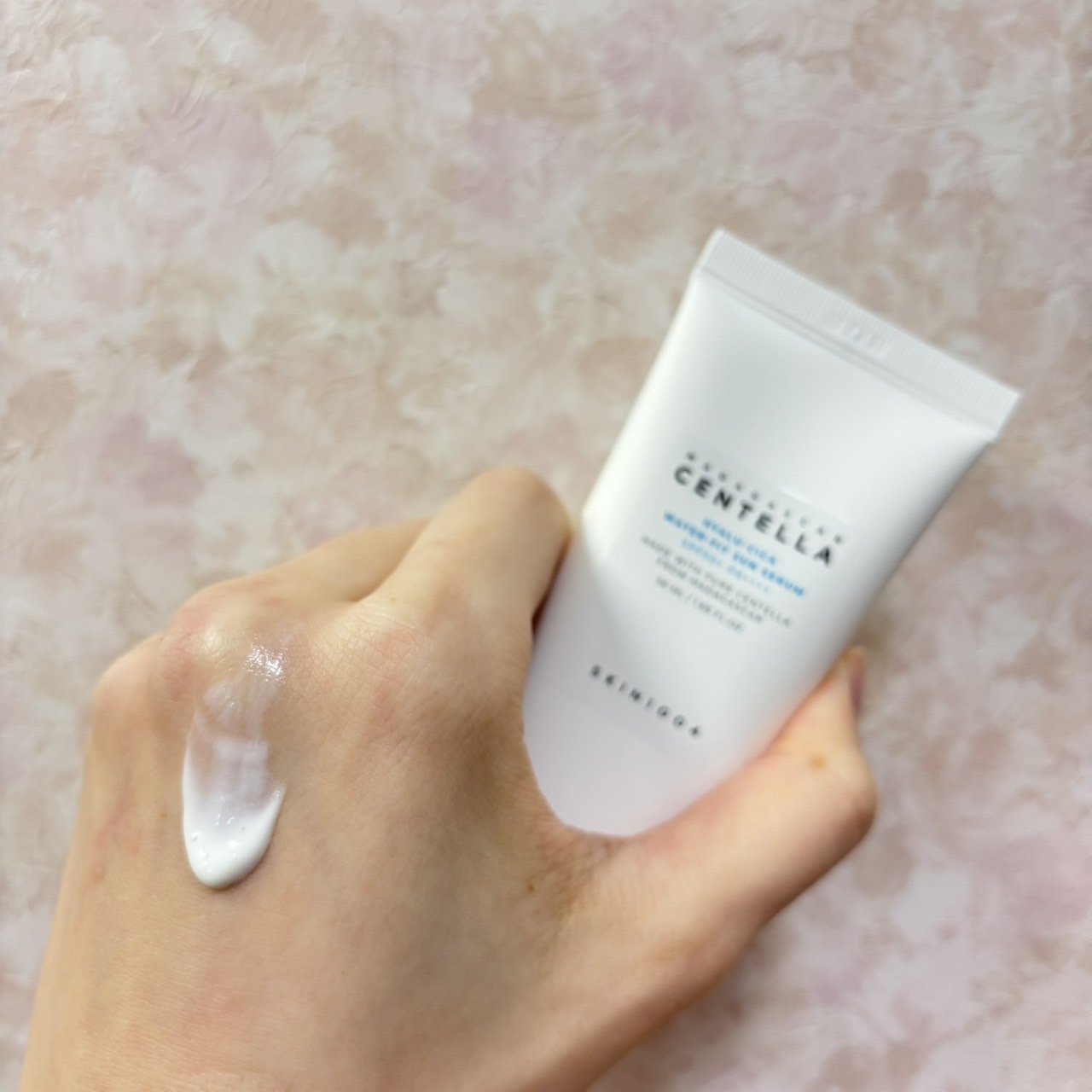 ヒアルーシカ ウォーターフィット サンセラム/SKIN1004/日焼け止めローションを使ったクチコミ（3枚目）