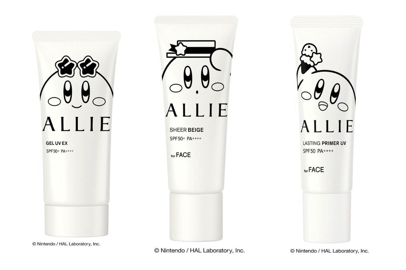 アリィーから3種の春UVケアが星のカービィ限定デザインで登場!の画像