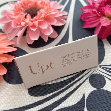 Upt WATERY SHEER LIP /Upt/口紅を使ったクチコミ(2枚目)