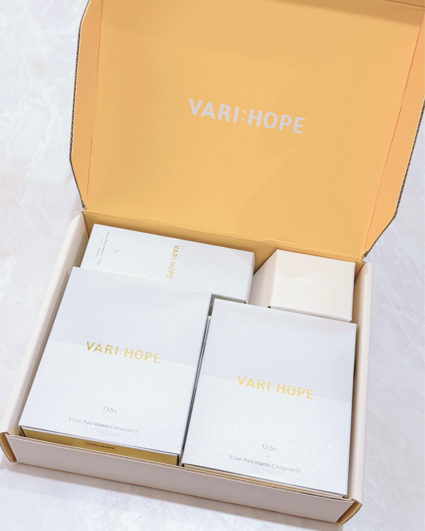 8デイズピュアビタミンCアンプル/VARI:HOPE/美容液を使ったクチコミ(3枚目)