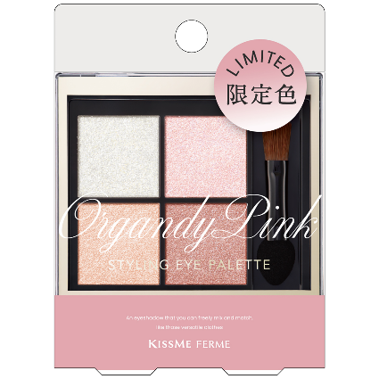 キスミー　フェルム　スタイリングアイパレット 05 オーガンジーピンク