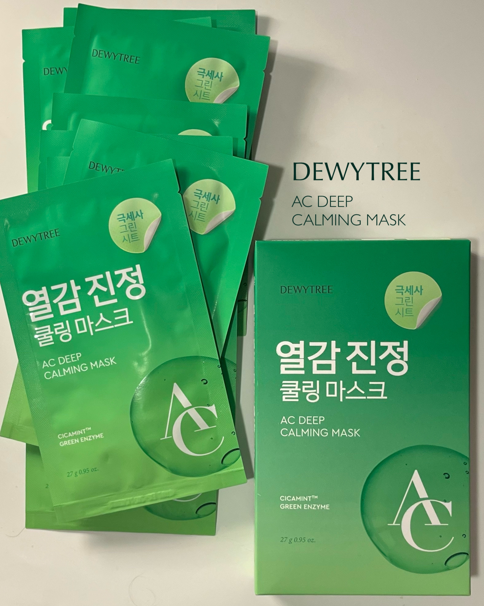 ACディープ クールカーミング マスク/DEWYTREE/シートマスク・パックを使ったクチコミ（2枚目）