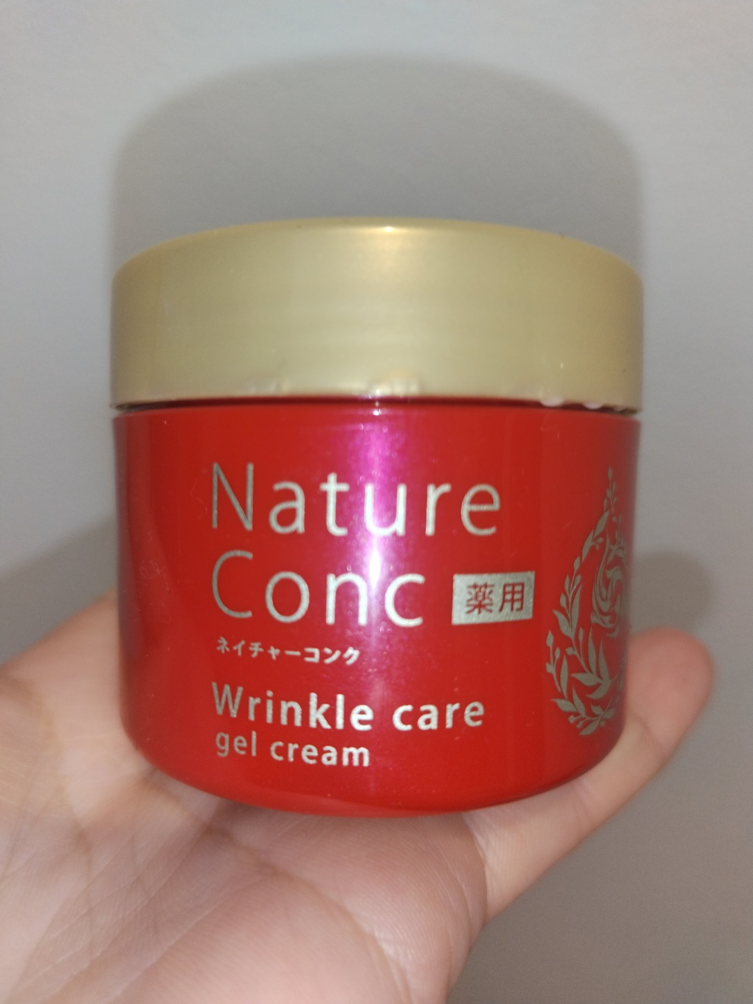 ネイチャーコンク 薬用リンクルケアジェルクリーム/ネイチャーコンク/オールインワン化粧品を使ったクチコミ（1枚目）