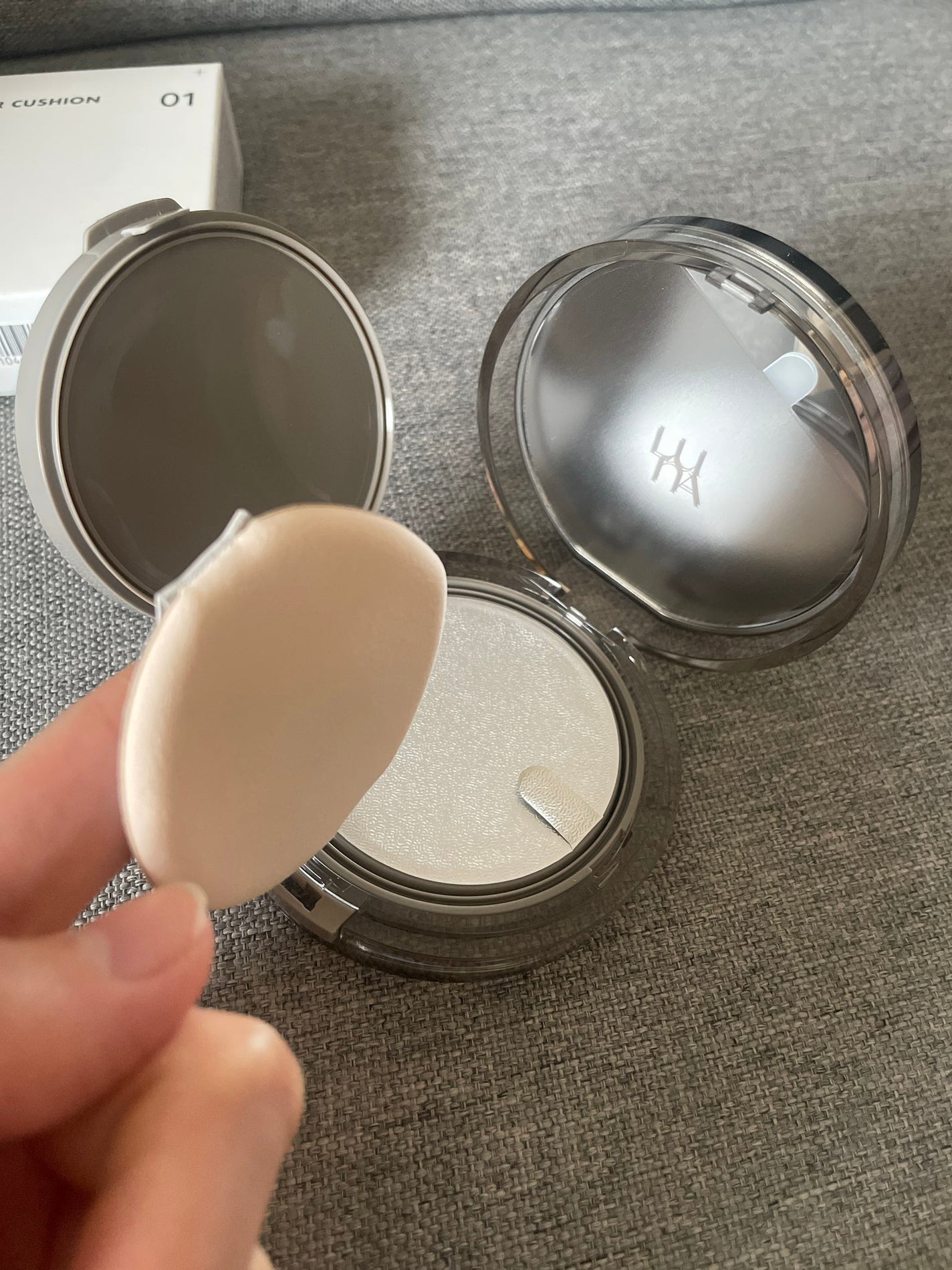 ブラーカバークッション/LUNA/クッションファンデーションを使ったクチコミ(2枚目)