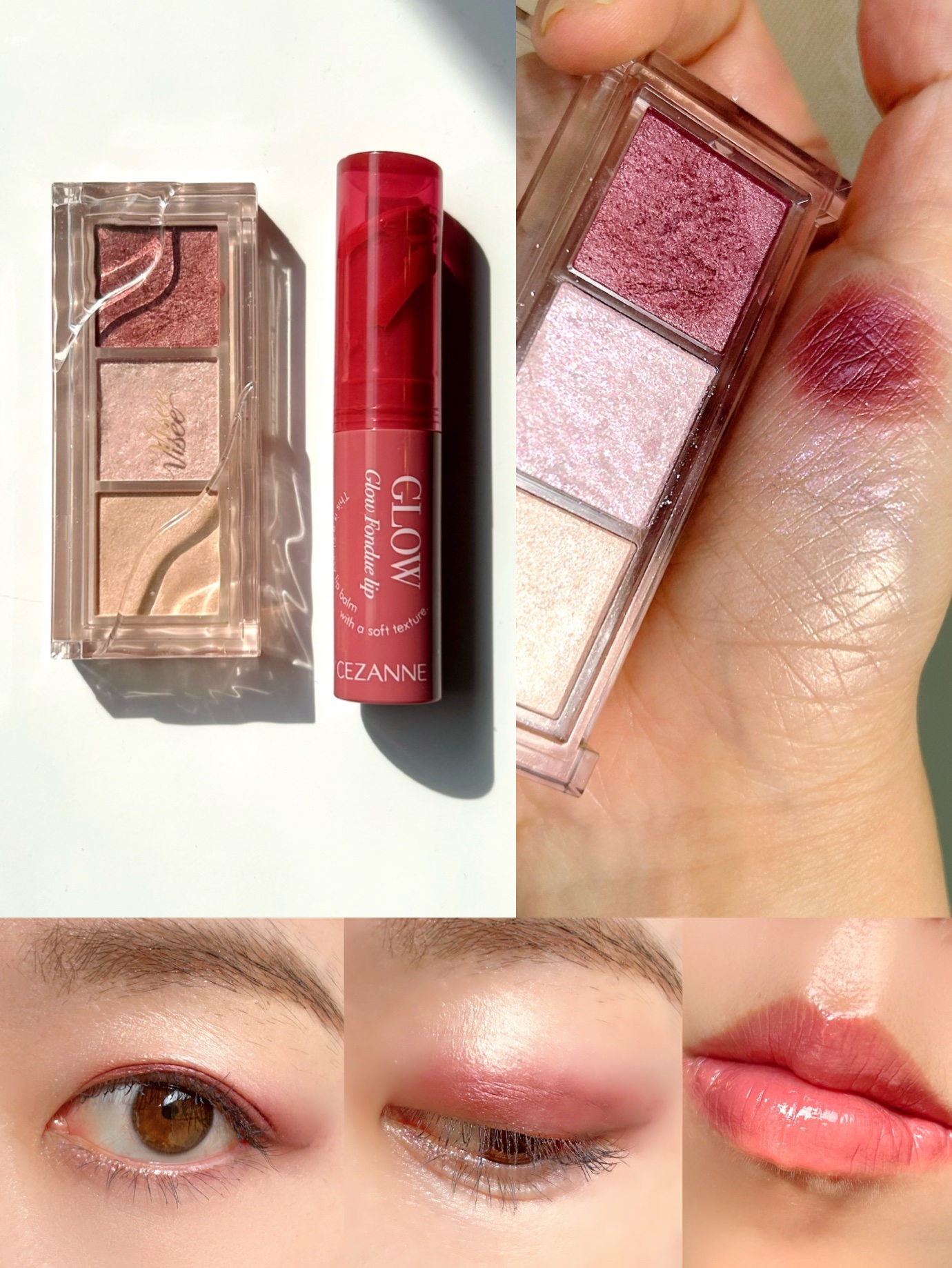 グロウフォンデュリップ/CEZANNE/口紅・グロス・リップライナー・リップケアを使ったクチコミ（2枚目）