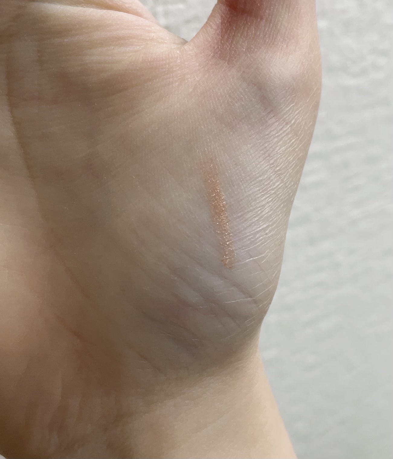 ジェルアイライナー 50 ピンクベージュ/CEZANNE/ジェルアイライナーを使ったクチコミ（2枚目）