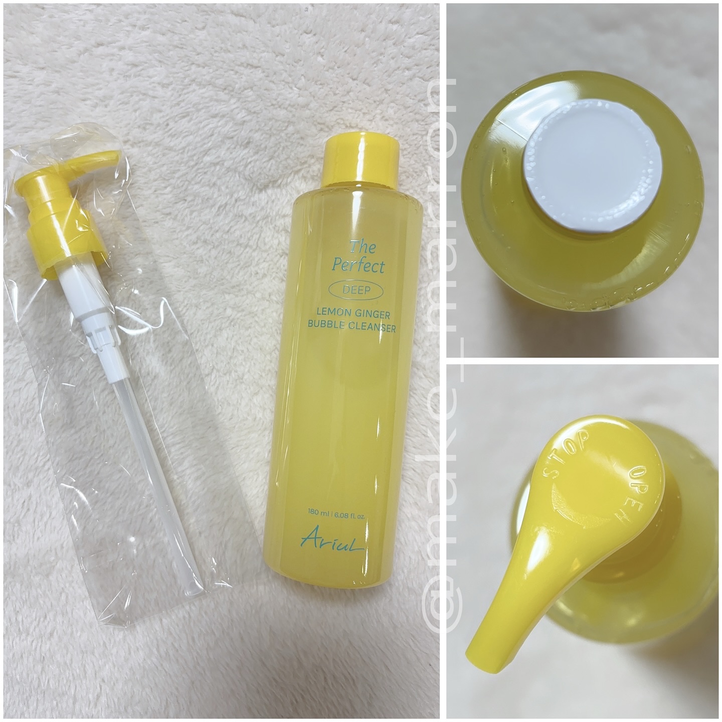 ザ・パーフェクトレモンジンジャーバブルクレンザー/Ariul/洗顔フォームを使ったクチコミ（2枚目）
