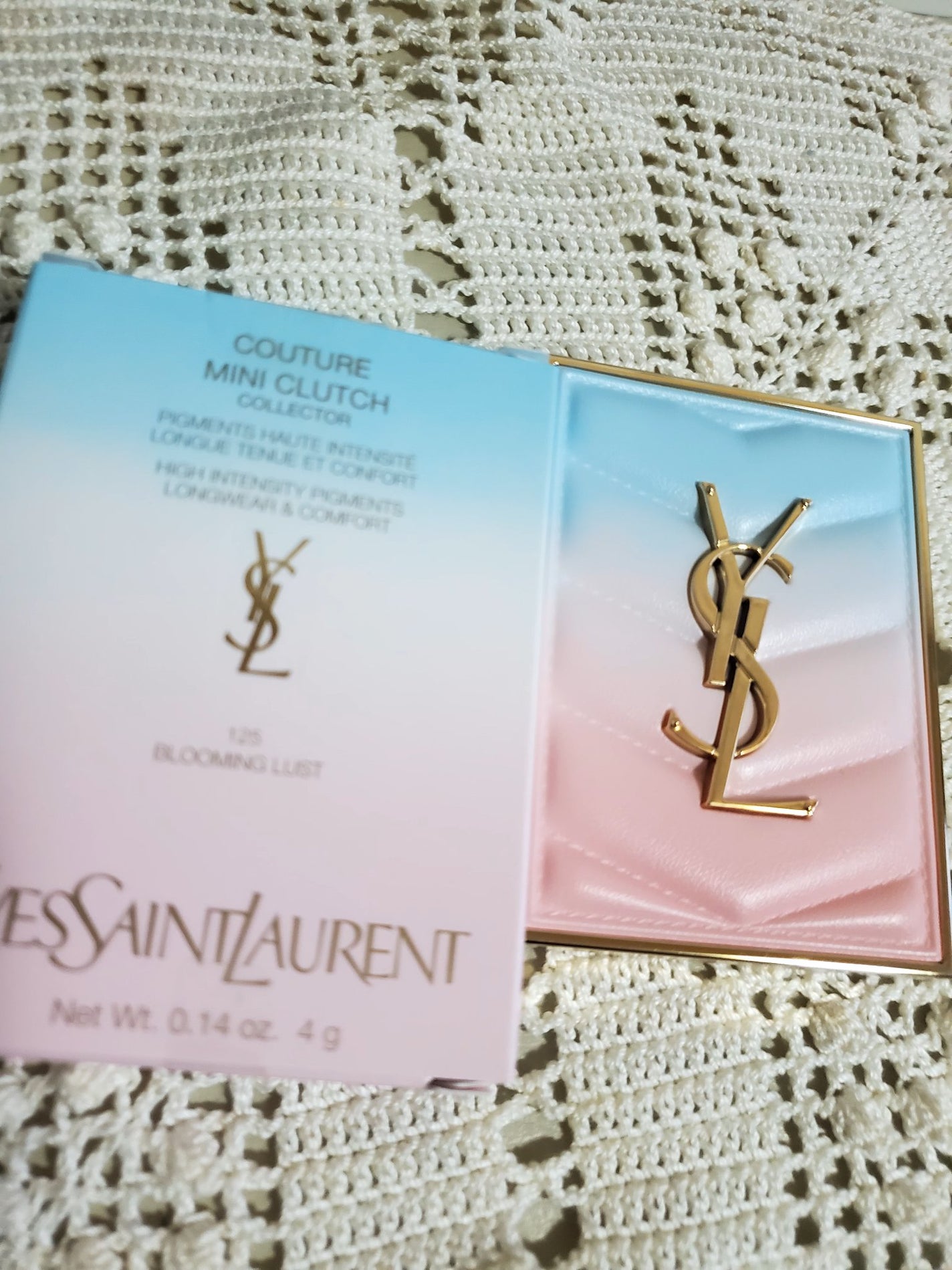 クチュール ミニ クラッチ/YVES SAINT LAURENT BEAUTE/アイシャドウパレットを使ったクチコミ(5枚目)
