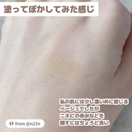 薬用コンシーラー アクネプロテクター/ONLY MINERALS/パウダーコンシーラーを使ったクチコミ(6枚目)