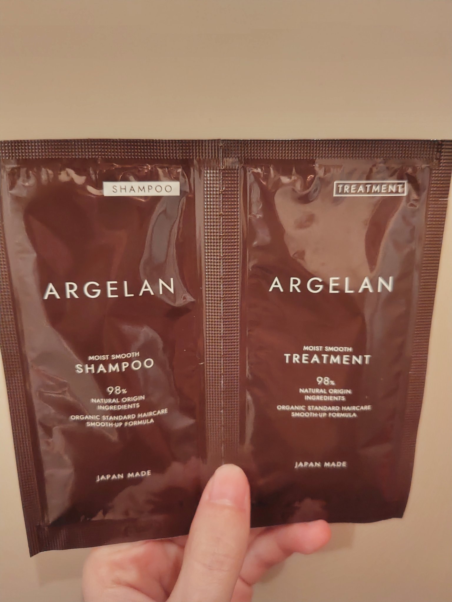 モイストスムース シャンプー/ヘアトリートメント/アルジェラン/市販シャンプーを使ったクチコミ（1枚目）