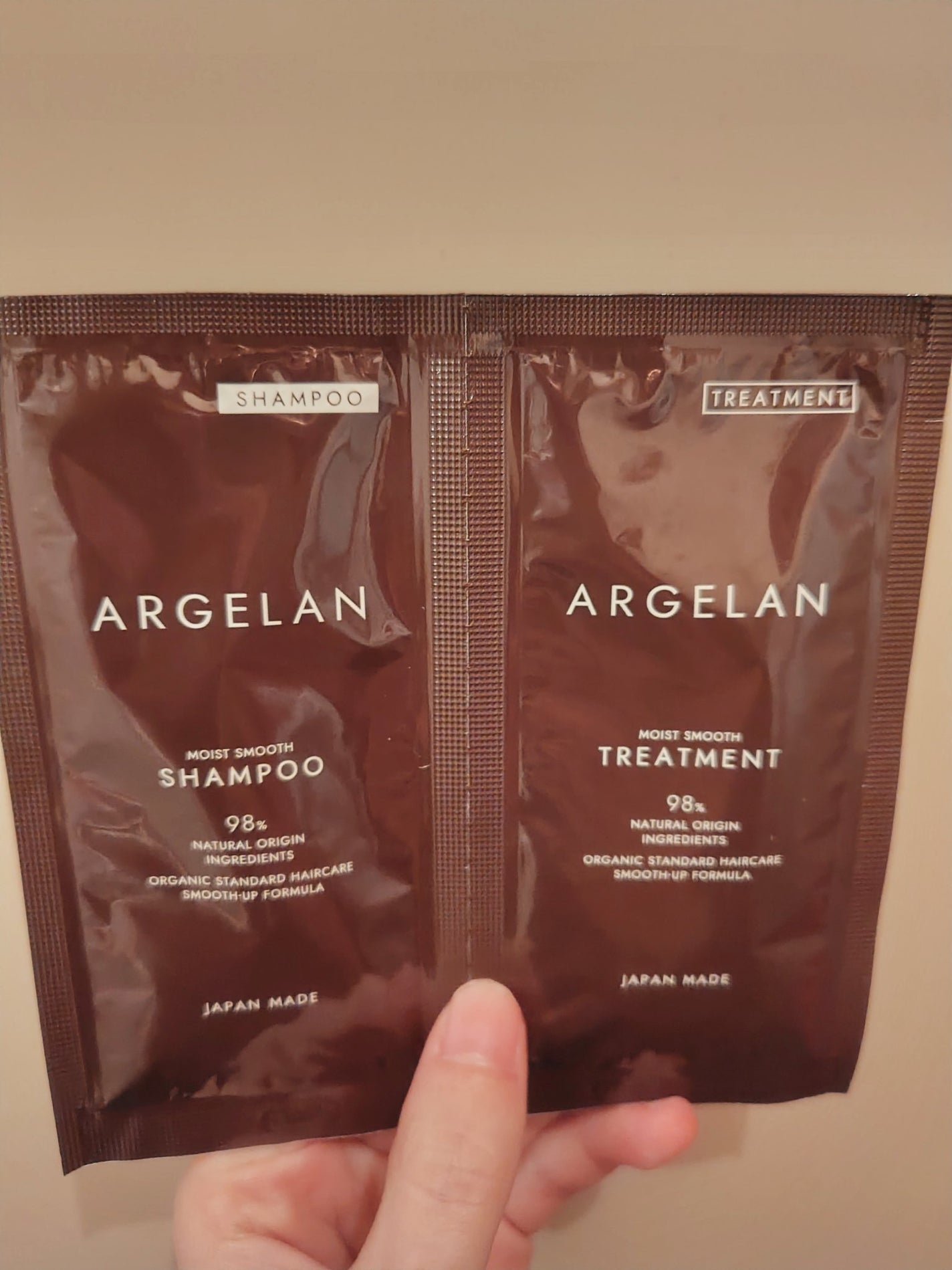 モイストスムース シャンプー/ヘアトリートメント/アルジェラン/市販シャンプーを使ったクチコミ(1枚目)