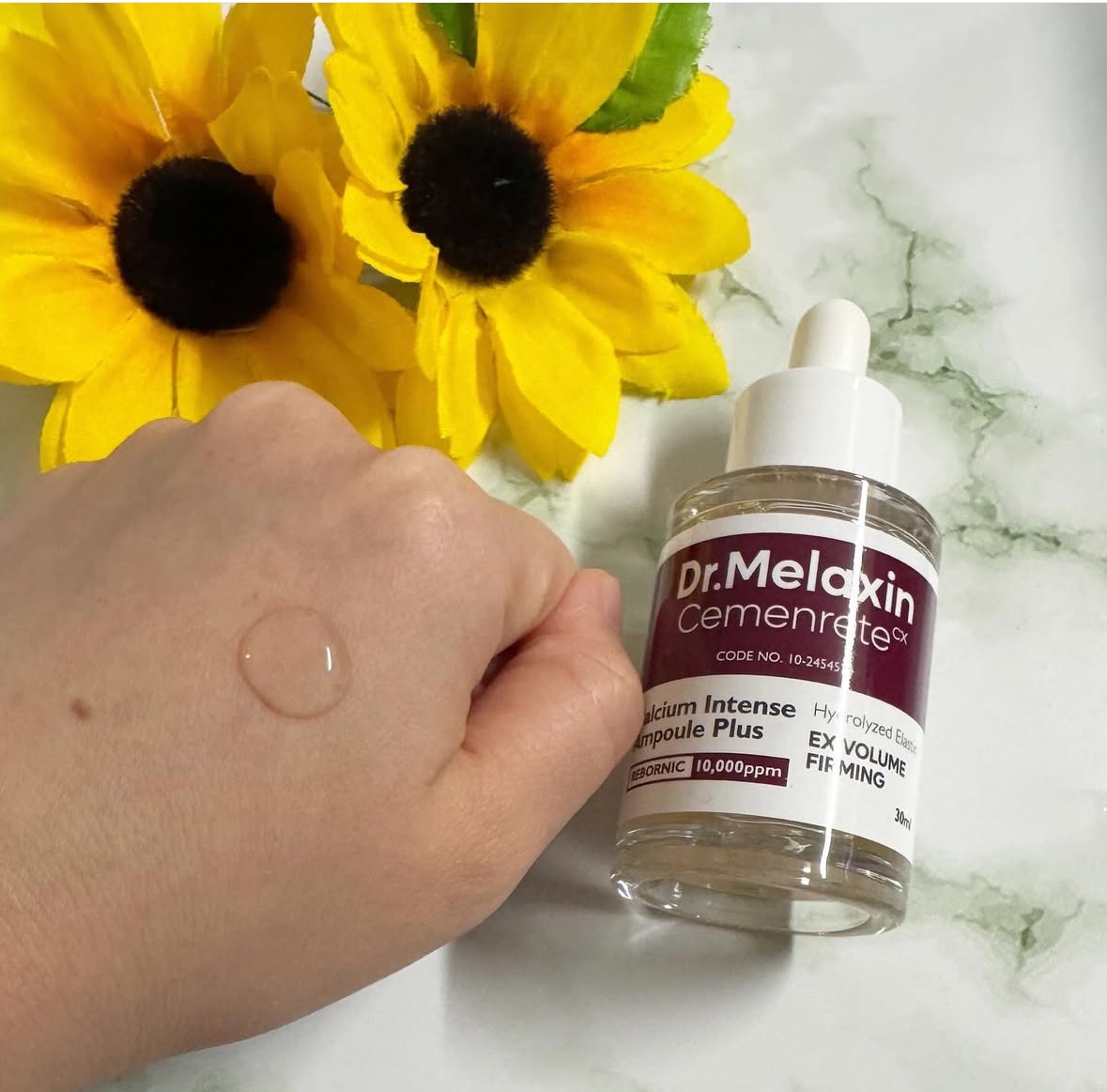セメンリトカルシウムアンプル+セメンリトカルシウムクリーム/Dr.Melaxin/スキンケアキットを使ったクチコミ（2枚目）
