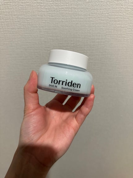 ダイブインスージングクリーム/Torriden/フェイスクリームを使ったクチコミ(1枚目)