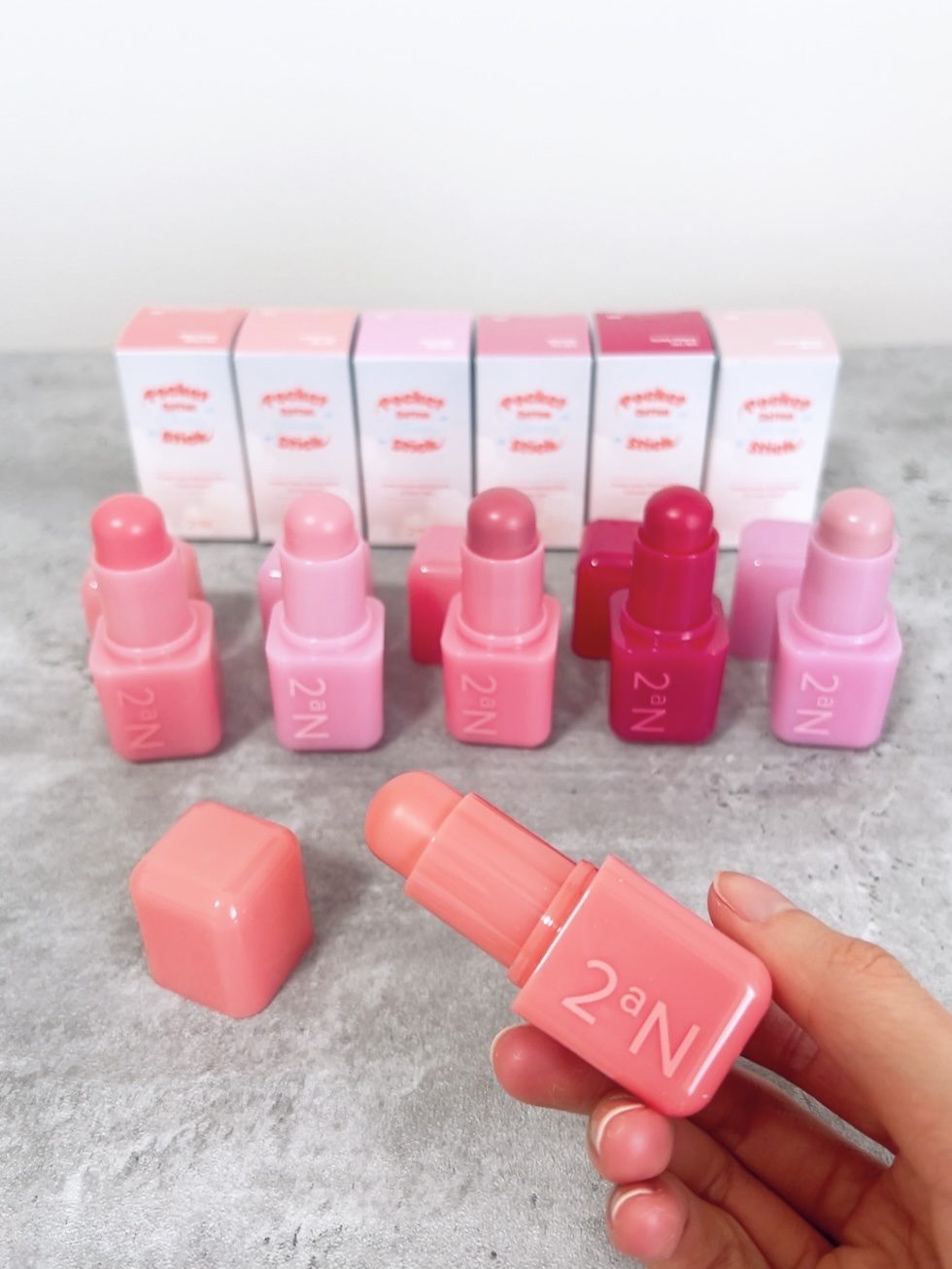 ポケットコットンブラーリングスティック/2aN/ジェル・クリームチークを使ったクチコミ（1枚目）