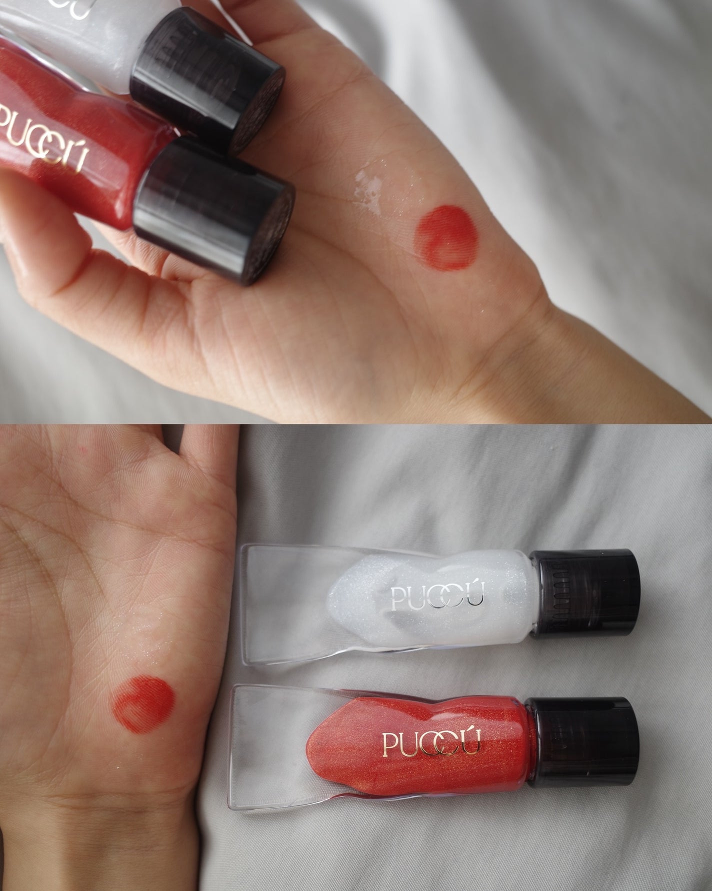 カラーリップセラム/PUCCÚ/リップグロスを使ったクチコミ(2枚目)