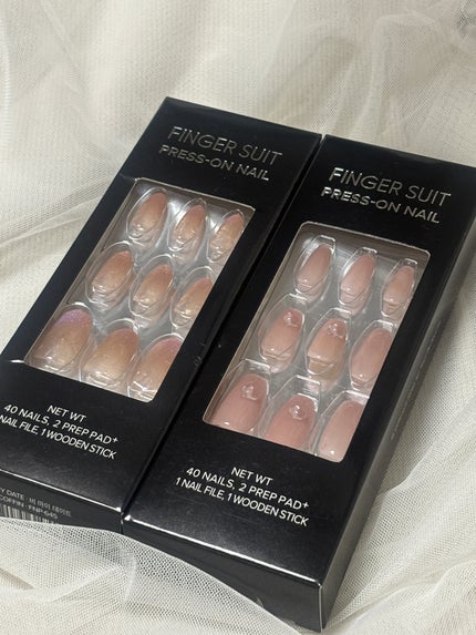 ネイルチップ(シールタイプ)/FINGER SUIT/ネイルチップ・パーツを使ったクチコミ(5枚目)