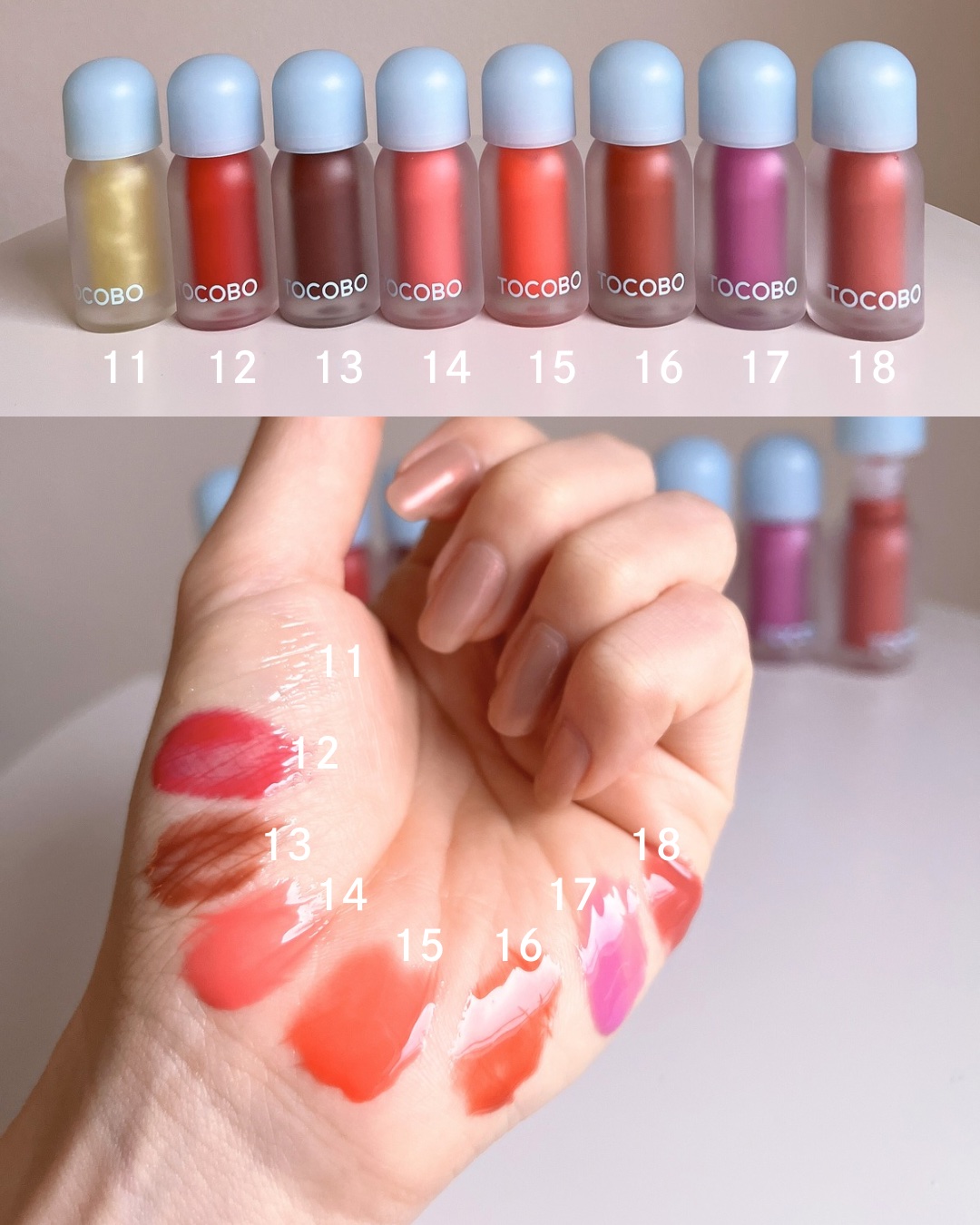 ジューシーベリープランピングリップオイル/TOCOBO/リップグロスを使ったクチコミ（3枚目）