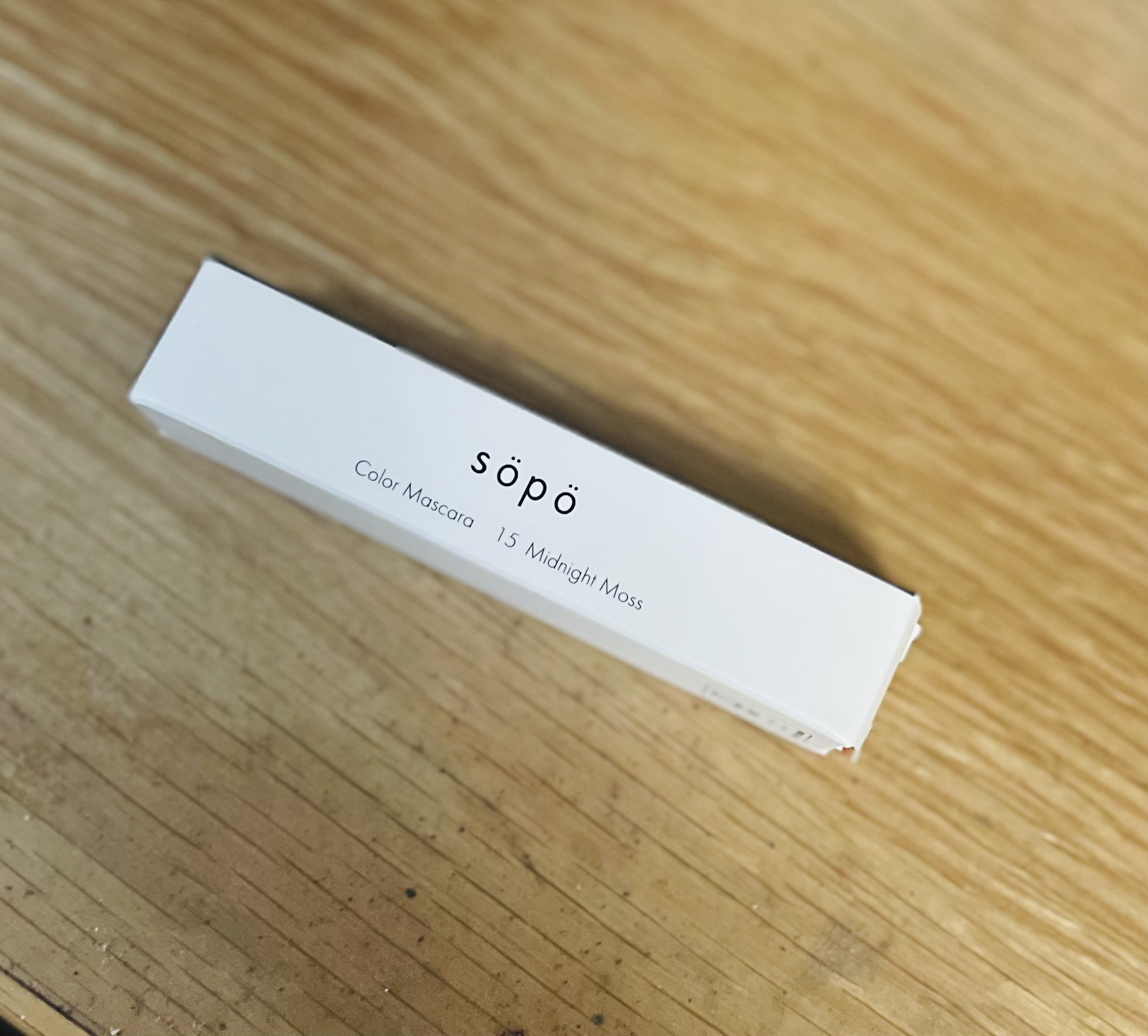 カラーマスカラ/sopo/マスカラを使ったクチコミ（3枚目）