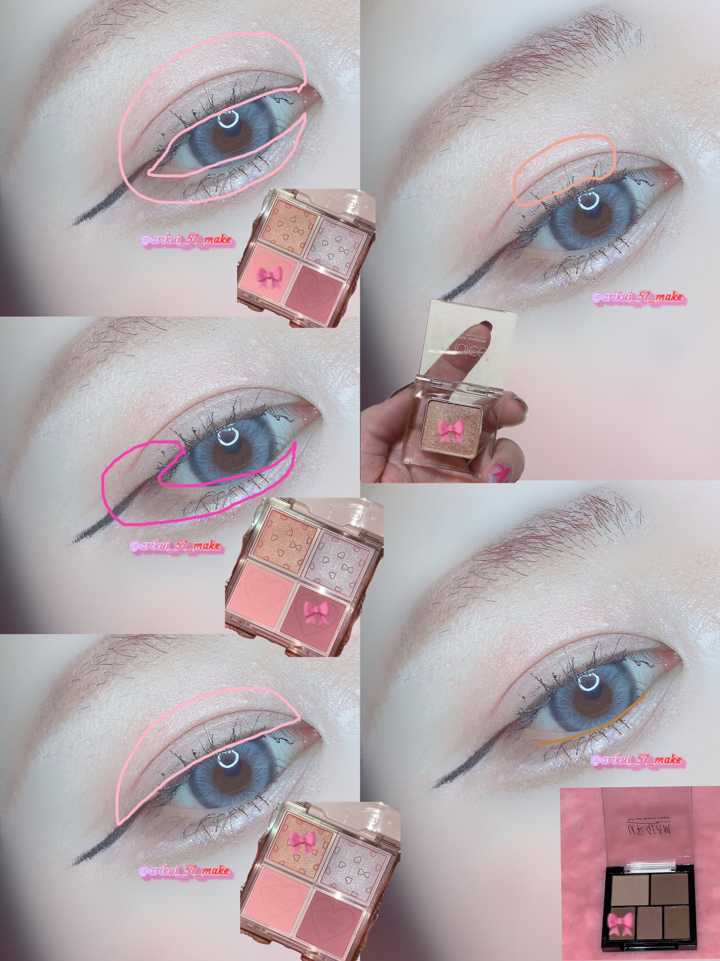 マルチアイパレット/U R GLAM/アイシャドウパレットを使ったクチコミ(2枚目)