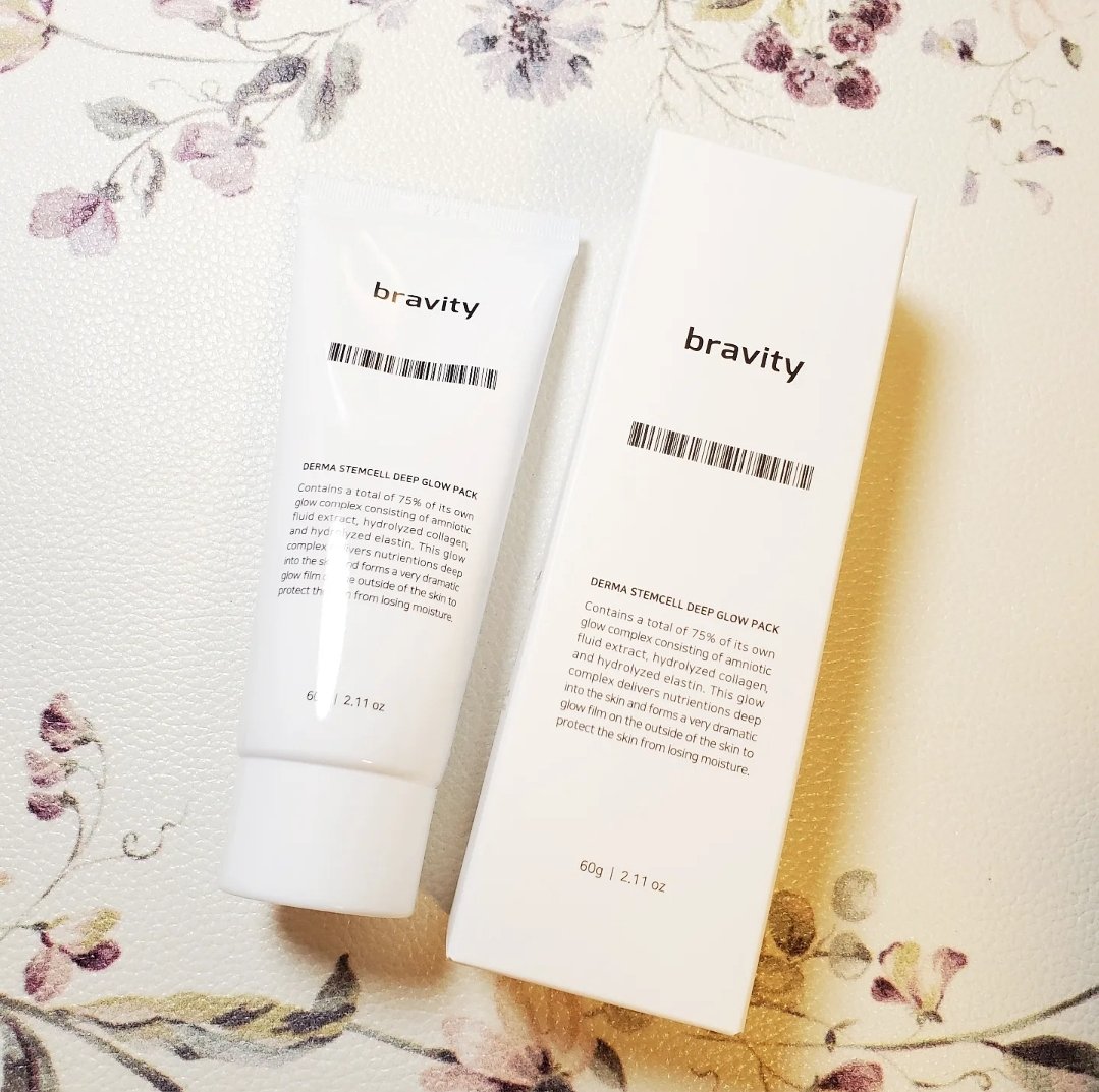 STEMCELL DEEP GLOW PACK/bravity/シートマスク・パックを使ったクチコミ（1枚目）