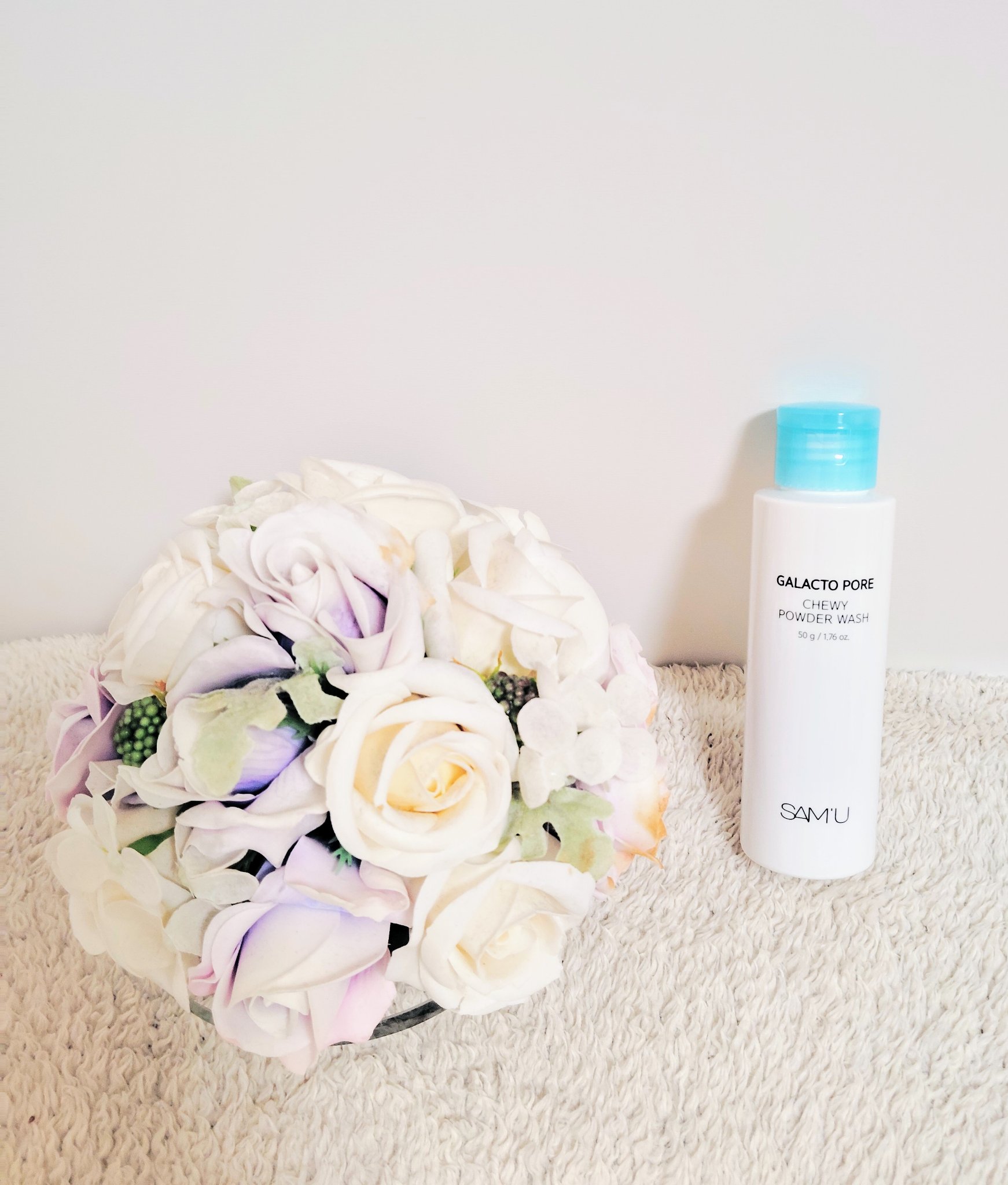 サミュ ガラクトポア チューイー パウダーウォッシュ/SAM'U/洗顔パウダーを使ったクチコミ（2枚目）