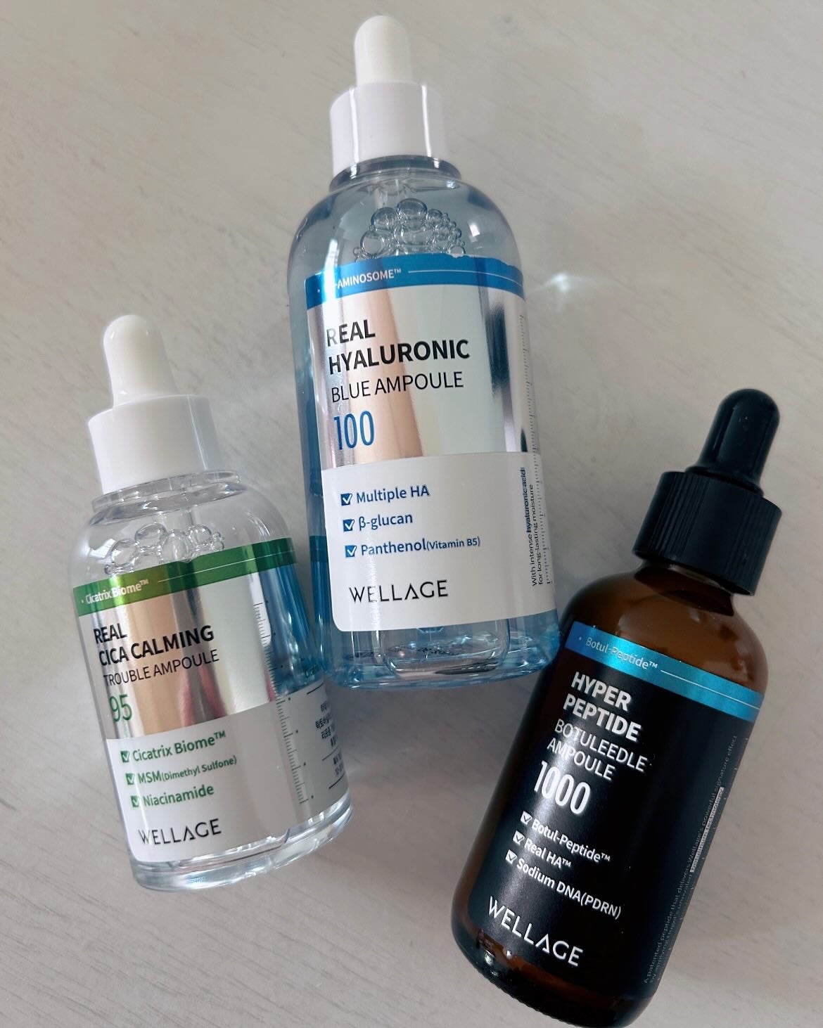 リアルヒアルロニックブルーアンプル 100/Wellage/美容液を使ったクチコミ(1枚目)