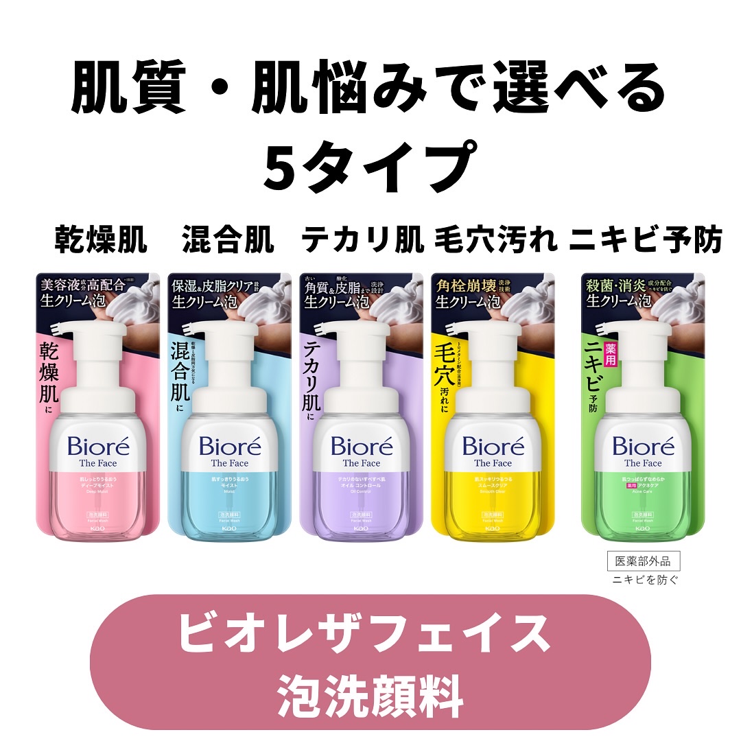 ビオレ ザフェイス 泡洗顔料 ディープモイスト/ビオレ/泡洗顔を使ったクチコミ（2枚目）