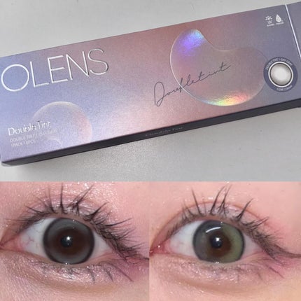 Double Tint 1day/OLENS/カラーコンタクトレンズを使ったクチコミ(4枚目)