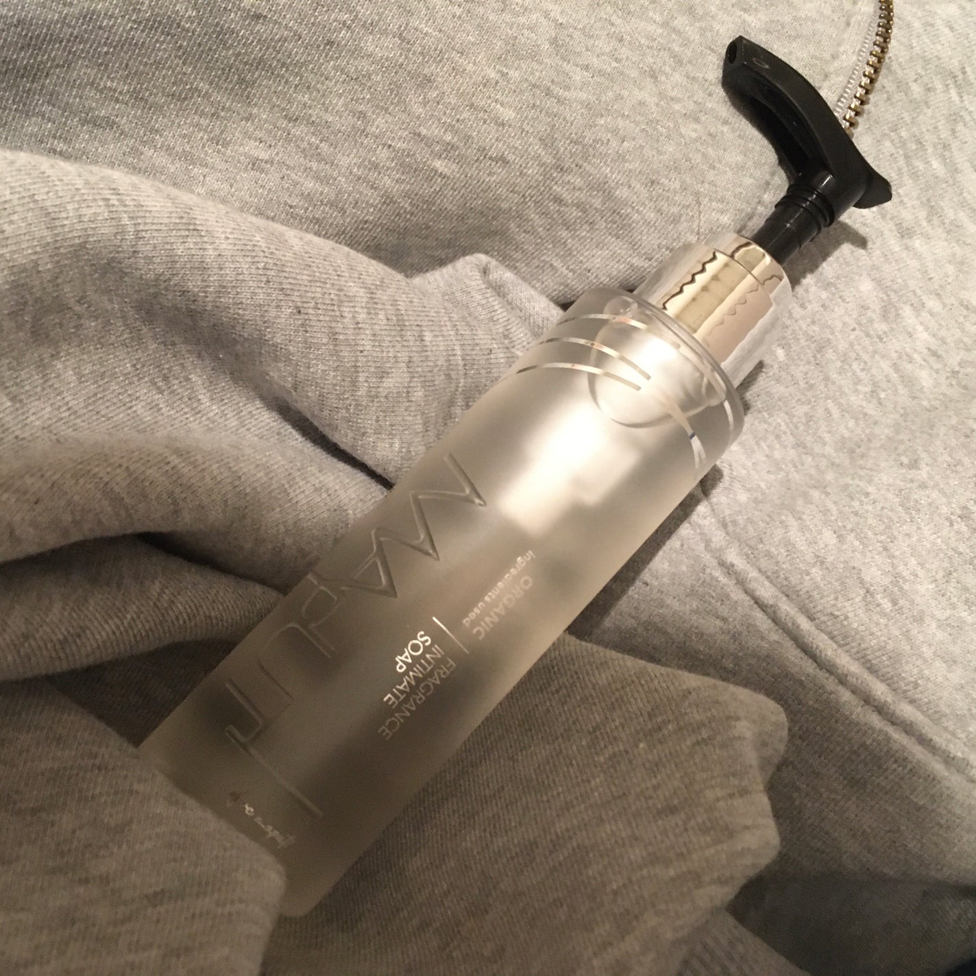 オーガニックフレグランスインティメイトソープ MAPUTI/MAPUTI/デリケートゾーンケアを使ったクチコミ(1枚目)