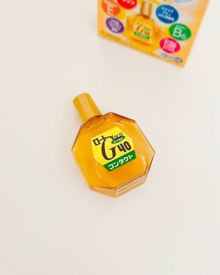 ちぃ𖧷˖° on LIPS 「Vロートゴールド40コンタクトマイルド〖第3類医薬品〗パソコ..」(1枚目)