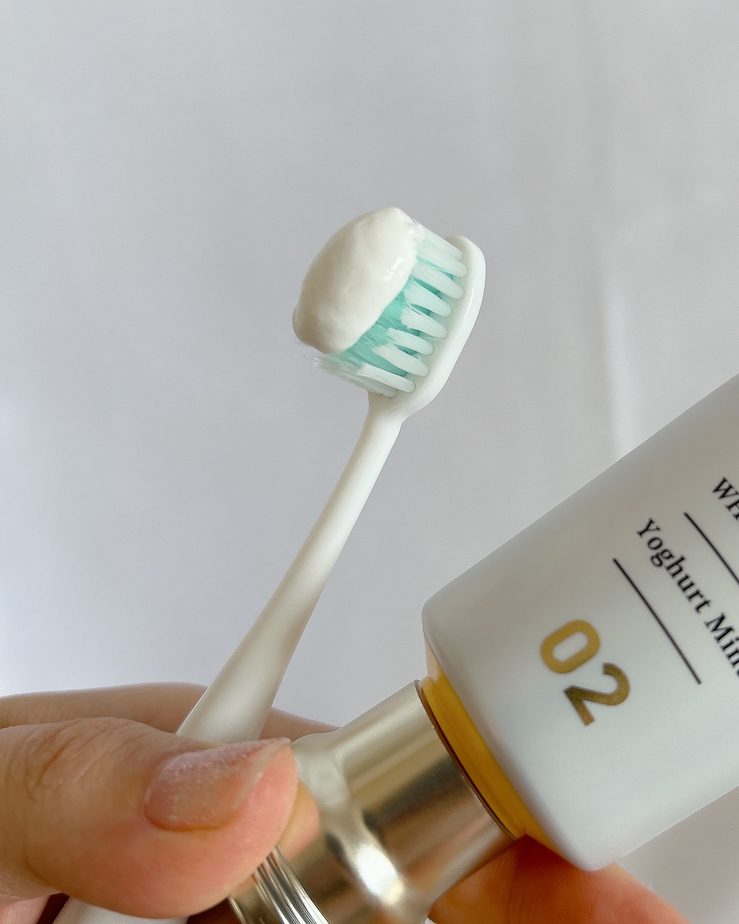 ホワイトプロミス  美白*＋口臭ケア/WHiTE PROMiSE/歯磨き粉を使ったクチコミ（3枚目）