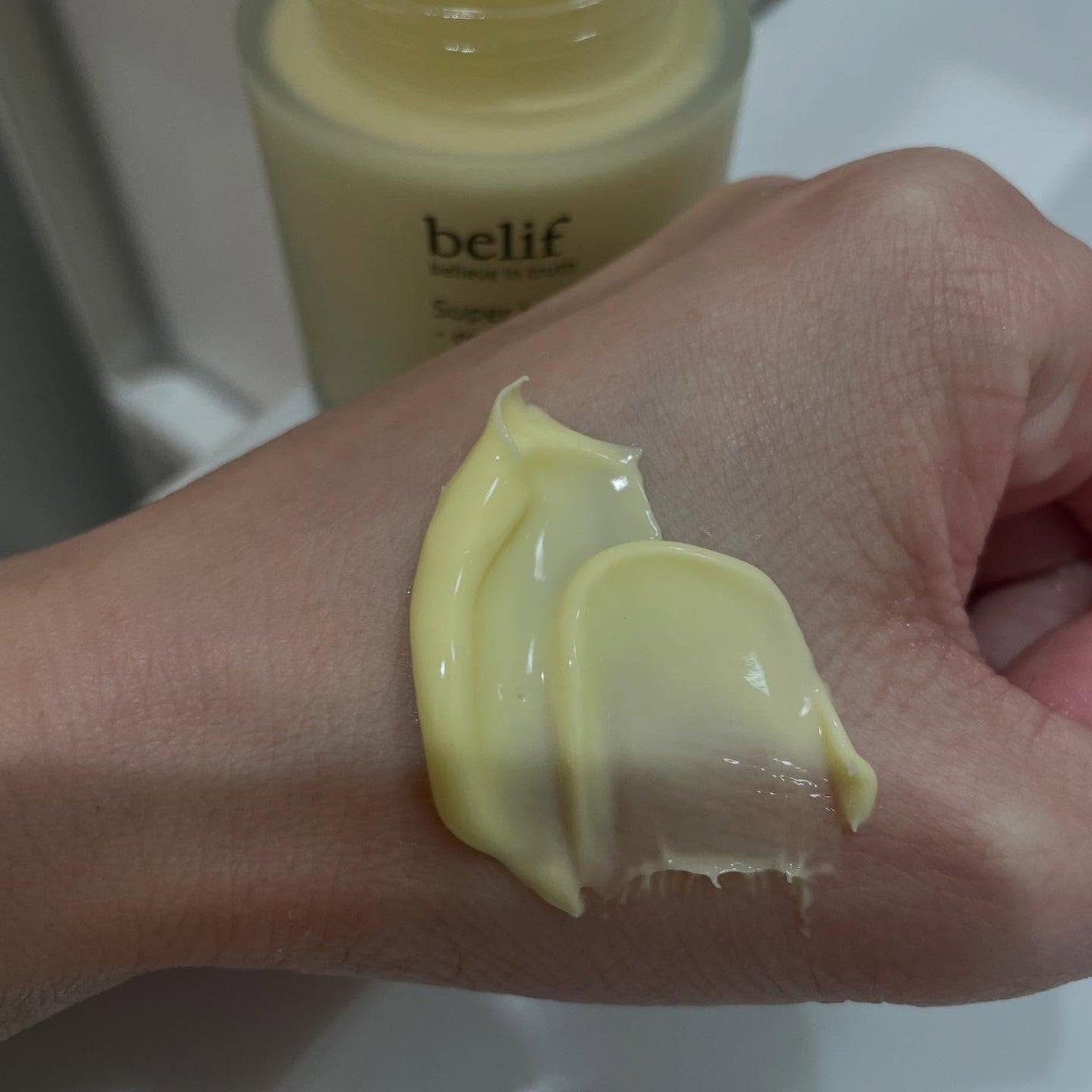 スーパーナイツ ビタミンマスク/belif/フェイスクリームを使ったクチコミ(5枚目)