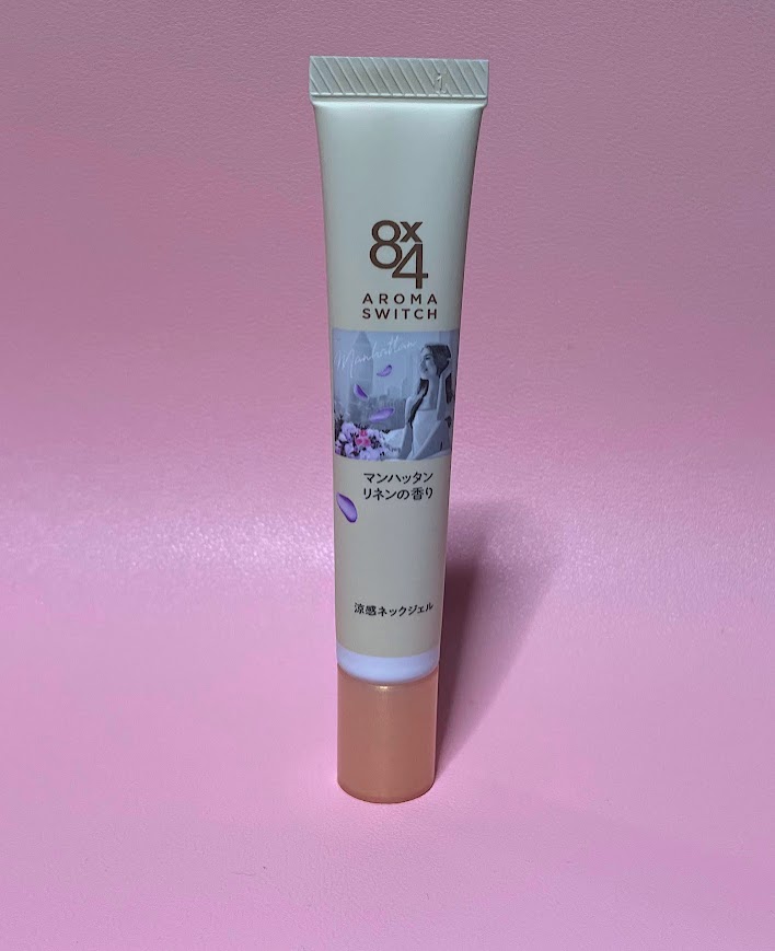 8x4 アロマスイッチ 涼感ネックジェル マンハッタンリネンの香り/８ｘ４/デオドラント・制汗剤を使ったクチコミ（3枚目）